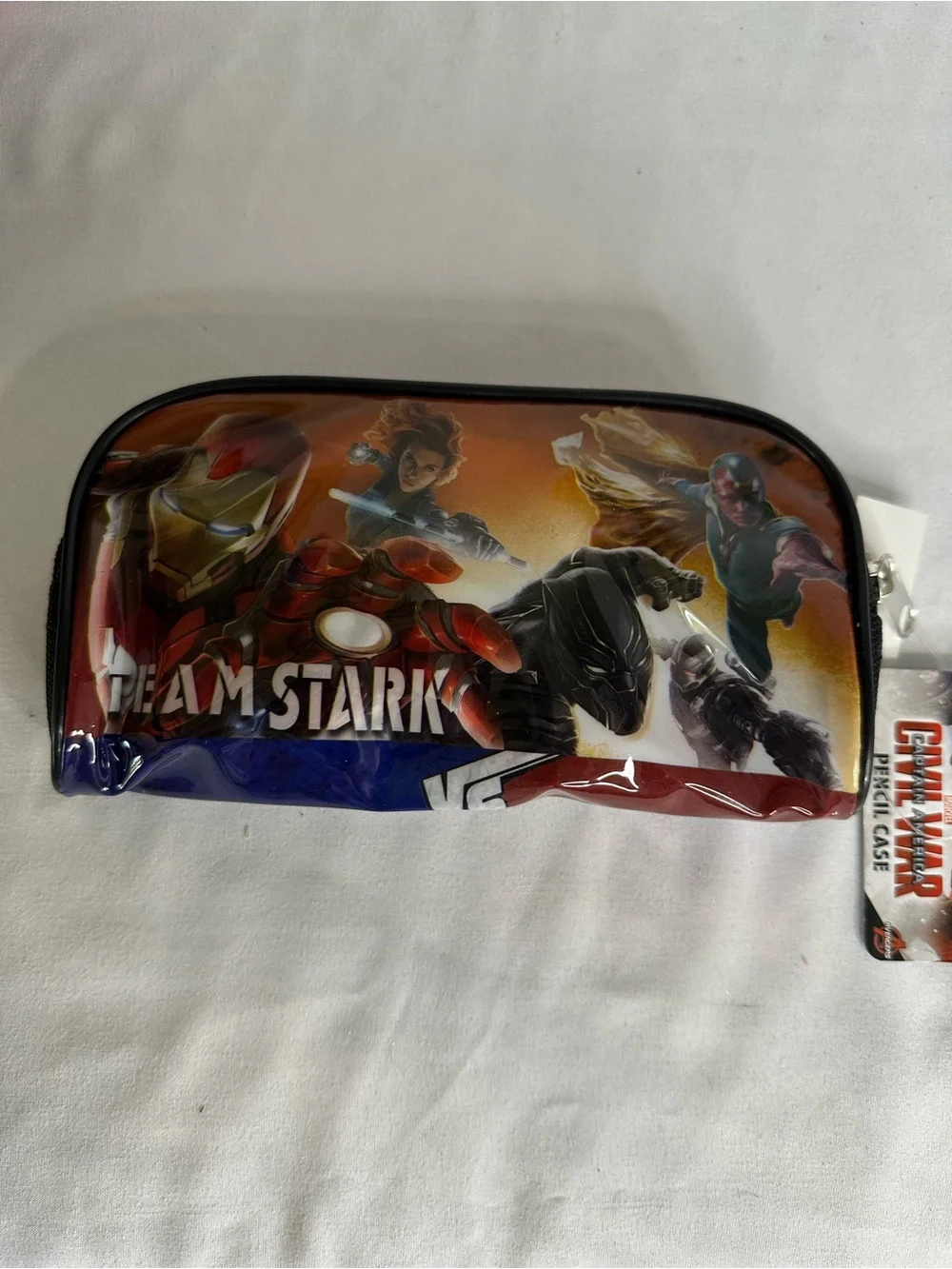 Marvel Captain America Civil War Boys 16” Backpack Set- Red/Blue